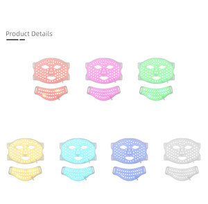 Appareil de rajeunissement cutané Photon, masque facial en silicone portable et flexible avec thérapie lumineuse multi-modes pour usage domestique, beauté étonnante - Product Image 6