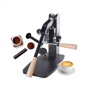 Machine à expresso italienne à température contrôlée de 58 mm avec pré-infusion, engrenage planétaire à réduction, levier à main, cafetière à pression manuelle - Product Image 1