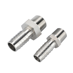Raccords de tuyauterie en acier inoxydable : Adaptateur égal, Union, Raccord hexagonal mâle droit, Manchons de raccordement, Prolongateur de tuyau - Product Image 2