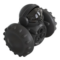 Nouveau 13.8*8*11cm pour petite friandise sèche, jouet interactif pour chat en forme de robot alimentaire pour chien mangeoire lente Puzzle mangeoire pour petits chiens