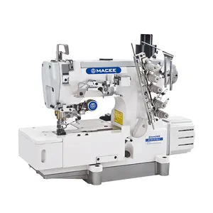 MC 500D-01CB/UT Full Automatic Industrial High Speed Flatbed Interlock Sewing Machine With Auto Trimmer