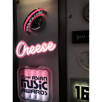 Boîte à lumière LED personnalisée, mur de fond photo tendance, enseigne lumineuse tunnel infini pour bars et salles d'exposition