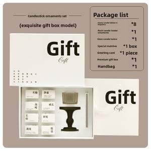 Coffret Cadeau de Bougies Artisanales Haut de Gamme en Cire de Soja Écologique, Parfumées, avec Ornements Bougies Chauffe-Plat et <span class=keywords><strong>Poèmes</strong></span> Cachés, Élégant TY Cup, Idéal Anniversaire - Product Image 6