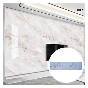 1220x2440mm PVC Marble Sheet Waterproof PVC UV Marble Sheet Wall Panel