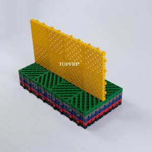 High Quality <b>Plastic</b> Interlocking Floor Tiles Garage PP Flooring for Car Detailing Repair Workshop - Product Image 2