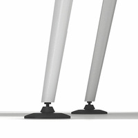 Pieds en aluminium produit fabrique base de table pieds de meubles en métal