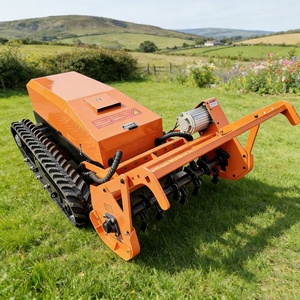 <span class=keywords><strong>Robot</strong></span> Falciatore Semovente Professionale Agricolo e Forestale <span class=keywords><strong>Telecomandato</strong></span> con Falciatrice a Flagelli da 1000mm e Decespugliatore Cingolato - Product Image 2
