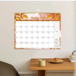 Promotional Custom Coloring Printing 2025 2026 Daily Wall Calendar