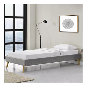 Chambre à coucher Double King Size, <span class=keywords><strong>lit</strong></span> classique rembourré doux pour l'exportation, <span class=keywords><strong>lit</strong></span> en tissu <span class=keywords><strong>avec</strong></span> tiroir, cadre de <span class=keywords><strong>lit</strong></span> en lin - Product Image 3