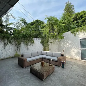 New Outdoor Garden Sofa Set Aluminum Alloy Lounge Terrace Sofa Furniture