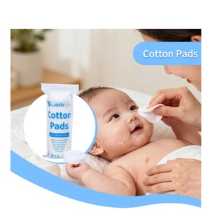 Discos de Algodón Desechables Orgánicos para el Rostro, Desmaquillantes Cosméticos, Cuidado de la Piel, 100 Unidades, con Borde Fino - Product Image 4