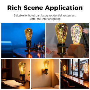 Venda por Atacado de Fábrica Lâmpada de Filamento de Led Fogo de Artifício Lâmpada Decorativa - Product Image 3