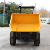 Camion benne basculante diesel compact BOB-LIFT 2-3 tonnes avec benne de 1,5 m³ pour le transport sur chantier