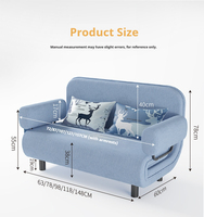 Sofá Cama Esquinero para Sala de Estar a Precio Económico, Sofás Plegables Convertibles, Silla Plegable, Sofá Cama Transformable Cómodo