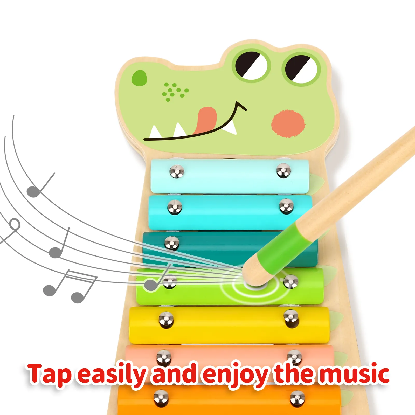 2022 नई थोक संगीत वाद्ययंत्र संगीत के लिए सेट लकड़ी के खिलौने बच्चे