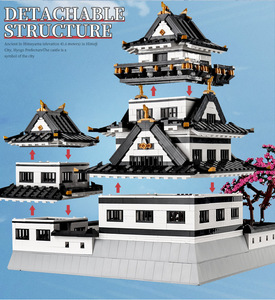 Set di Costruzioni 22006 <span class=keywords><strong>Lepini</strong></span> Trasporto Città di Himeji Scala 1:8, Giocattolo Educativo in Mattoncini di Plastica Fai-da-Te - Product Image 3
