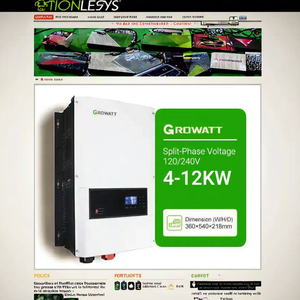 ราคาดีที่สุด Growatt SPF 12000t DVM Solar 120/240v ระบบออฟกริด เฟสเดียว แยกส่วน สำหรับ Growatt SPF 4000-12000T HVM/DVM เฟสเดียว - Product Image 2