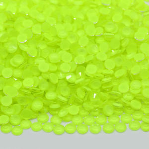 Diamantes de imitación de cristal de color neón sin Hotfix de nuevo diseño al por mayor para manualidades de vaso DIY - Product Image 3