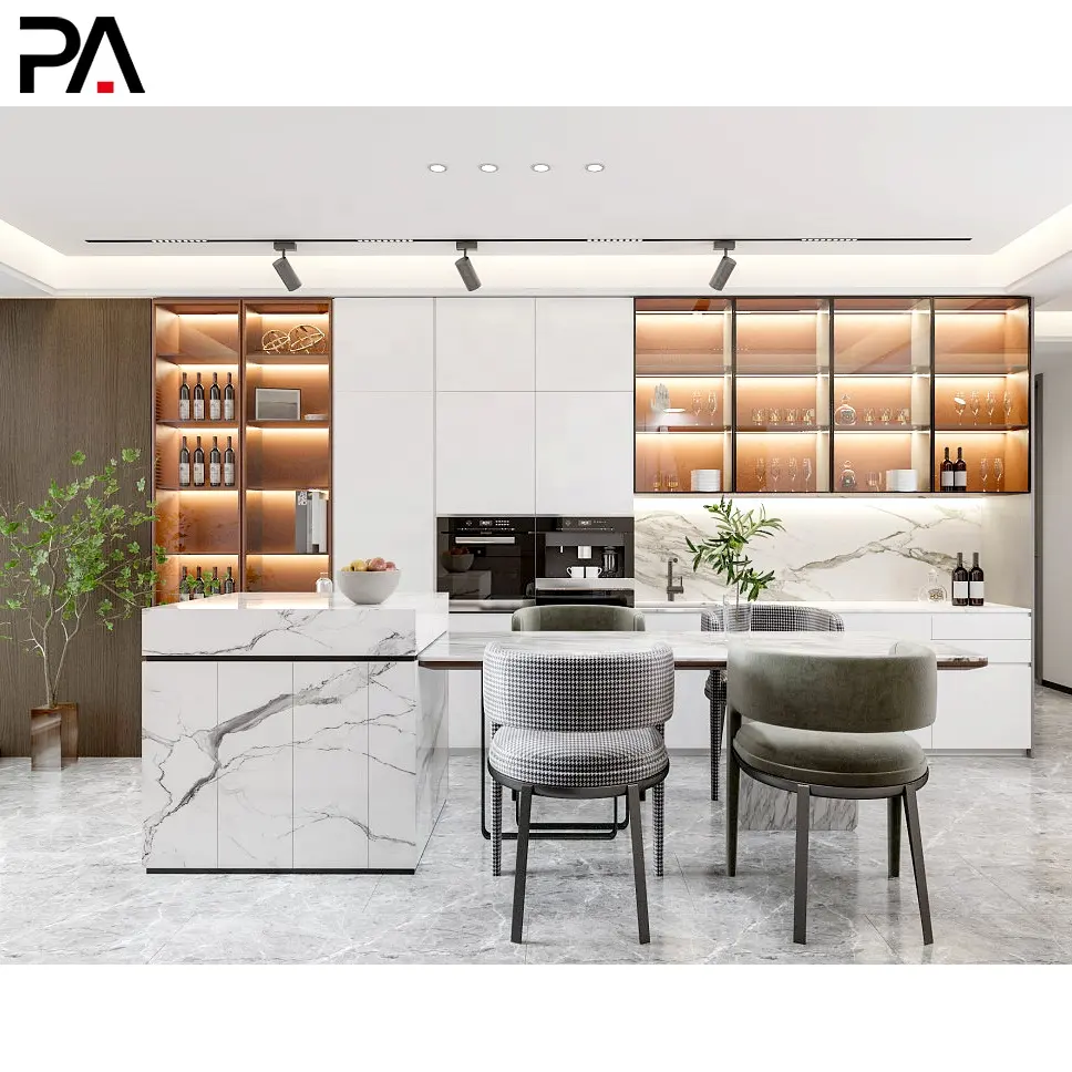 PA China kitchen cupboard european style white dahlia turkey portable kitchen cabinet set other kitchen furniture