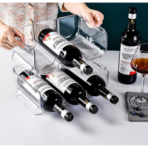Soporte de Acrílico Transparente para Copas de Vino y Champán, <span class=keywords><strong>Estante</strong></span> de Exhibición para Botellas, Soporte de Plástico Acrílico para Copas de Vino - Product Image 5