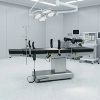 Table d'opération électrique durable en acier inoxydable 304 avec système de contrôle sécurisé 24V pour usage hospitalier et clinique