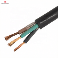 Kabel Karet Fleksibel Tugas Berat YC 450/750V Konduktor Tembaga Berlapis Tahan Cuaca Multi Inti