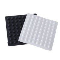 36 Almohadillas de Silicona Autoadhesivas Personalizadas, Antideslizantes y Antigolpes para Altavoces y Dispositivos de Audio, Tamaño 12.6*2.5mm