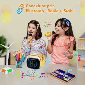 ระบบเสียงคาราโอเกะขั้นสูง <span class=keywords><strong>ลำโพง</strong></span>ไฟ RGB ไมโครโฟน 2 ตัว <span class=keywords><strong>ลำโพง</strong></span>แบบแถวขั้นสูง หน้าจอ แหล่งจ่ายไฟ แบตเตอรี่ - Product Image 2