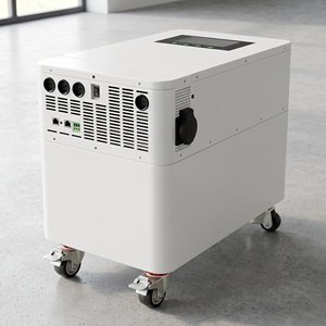 Station d'alimentation de secours empilable fiable 6000W-6KWH au lithium-ion, générateur solaire à sortie onde sinusoïdale pure, stockage d'énergie résidentiel - Product Image 5