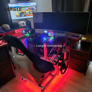 <span class=keywords><strong>Cockpit</strong></span> en aluminium à mouvement réglable noir/argent anodisé 4080 profilé en aluminium Sim Racing <span class=keywords><strong>Cockpit</strong></span> Simulator Playseat - Product Image 6