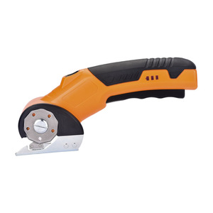 Ciseaux sans fil à batterie pour bricolage, découpeur de carton avec verrou de sécurité, mini-coupeur rotatif rechargeable 4,2 V, moteur sans balais, pour cuir - Product Image 2
