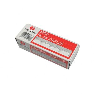 Vente d'usine 26/6 Métal N° 10 Agrafes Standard 5000 Pièces/Boîte, Boîte Colorée, Fournitures de Reliure pour Bureau - Product Image 3