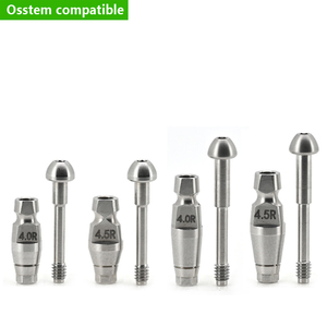 Técnica de Bandeja Cerrada Personalizada para Transferencia de Impresiones de Copings para Implantes Dentales, Mecanizado CNC de Alta Precisión, Compatible con Osstem - Product Image 1
