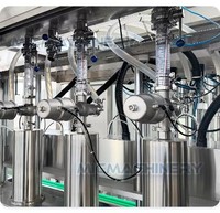 Système de remplissage automatique à 4 têtes submersibles, suivi de précision, machine de remplissage de liquide antigel