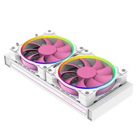 PINKFLOW 240 ARGB 240 Refroidisseur de liquide pour PC CPU 240mm ARGB Ventilateurs de refroidissement par eau Système de refroidissement de liquide