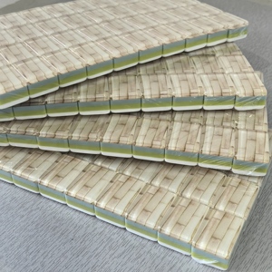<span class=keywords><strong>Jeu</strong></span> de tuiles de Mahjong en acrylique personnalisé, design exclusif de luxe, <span class=keywords><strong>jeu</strong></span> de Mahjong Palm Royale, tuiles de Mahjong pour l'enseignement - Product Image 2