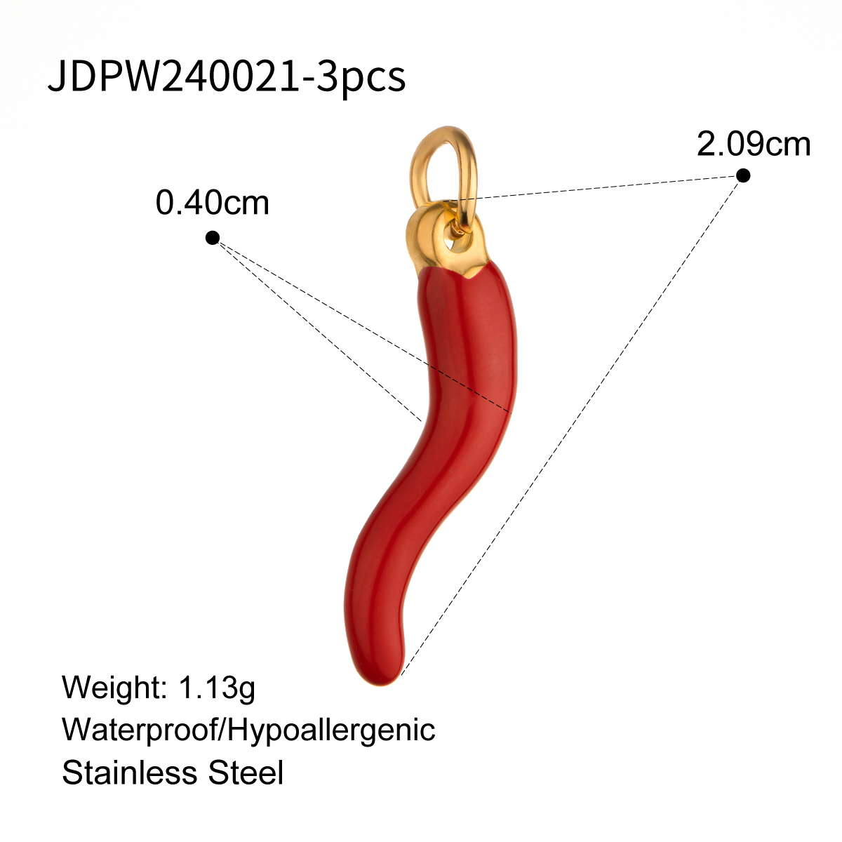 Oro 18 carati JDPW240021-3pz