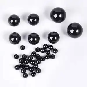 ลูกบอลฉนวนซิลิกอนไนไตรด์ Si3N4ลูกบดเซรามิกสีดำสำหรับแบริ่งวาล์ว