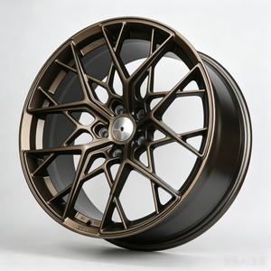 Jantes en alliage de bronze de 19 pouces, design araignée 5x112, concaves, jantes de course personnalisées, légères, jantes de voiture de rechange, 1 ensemble = 4 pièces - Product Image 4