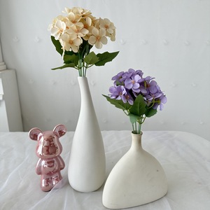 Fábrica de Flores Meiyu, Flor Artificial de Seda, Begonia Pequeña de 5 Ramas para Decoración de Hoteles y Centros Comerciales, Accesorios de Fotografía - Product Image 4