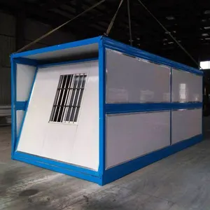 20ft 40ft gấp mở rộng Granny phẳng đúc sẵn container giá nhà