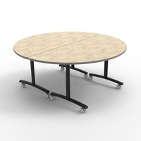 Table de bureau scolaire pliable au design moderne avec fonction de réglage en hauteur pour atelier et hôtel