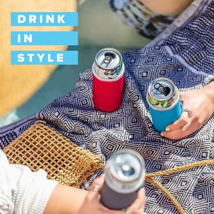 Funda protectora de botella de cerveza con aislamiento de cubierta de copa de vidrio en relieve de neopreno personalizado de fábrica - Product Image 3