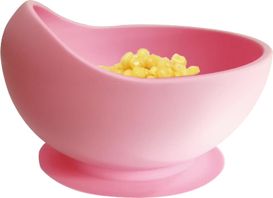 Slip silicone no food grade's singing bowl with suction cup base and molding trim fit living aids for ages