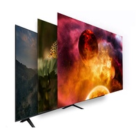 Tv intelligente 32 pouces FHD 1080p LED, vente en gros, usine chinoise, Tv grand écran Android TV