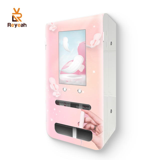Wall-mounted Free Tampon Vending Machine Small Tissue Sanitary Napkin Vending Machines for Restroom