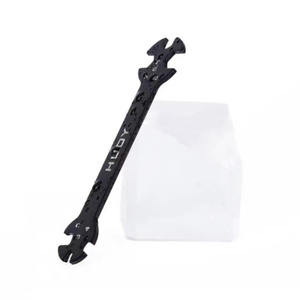 Clé à douille métallique spéciale RC Hudy <span class=keywords><strong>6</strong></span> en 1, <span class=keywords><strong>3</strong></span>/<span class=keywords><strong>4</strong></span>/<span class=keywords><strong>5</strong></span>/<span class=keywords><strong>5</strong></span>,<span class=keywords><strong>5</strong></span>/7/8 mm, pour modèles automobiles et réparation automobile - Product Image 4