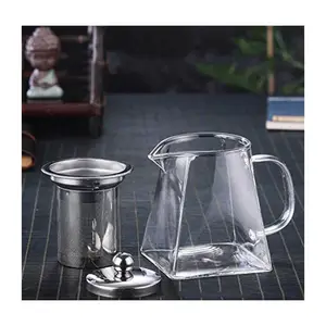 透明玻璃茶壶pyrex硼硅酸盐茶壶高硼硅酸盐玻璃投手冷水投手玻璃