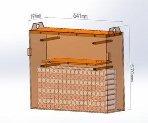 CNNTNY <b>24V</b>-100Ah 5kwh-10kwh <b>Battery</b> Pack 25.6V-200Ah 51.2V-5kwh CNNTNY <b>24V</b>-100Ah Lithium Ion <b>Battery</b> Pack - Product Image 5