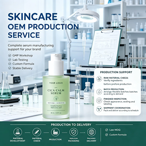 Suero Facial OEM Skincare Cica Calm con Centella Asiática y Ácido Hialurónico, Empaque Personalizado - Product Image 5